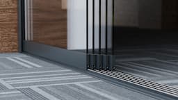 5 Rail Glazen Schuifwand afbeelding 5