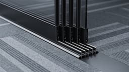 5 Rail Glazen Schuifwand afbeelding 2