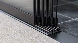 6 Rail Glazen Schuifwand afbeelding 3