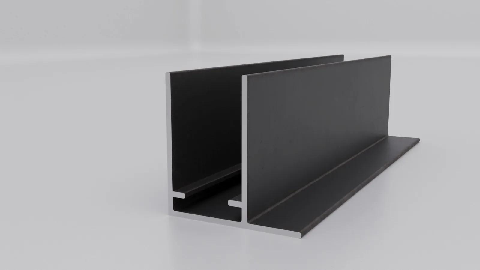F-profiel aluminium