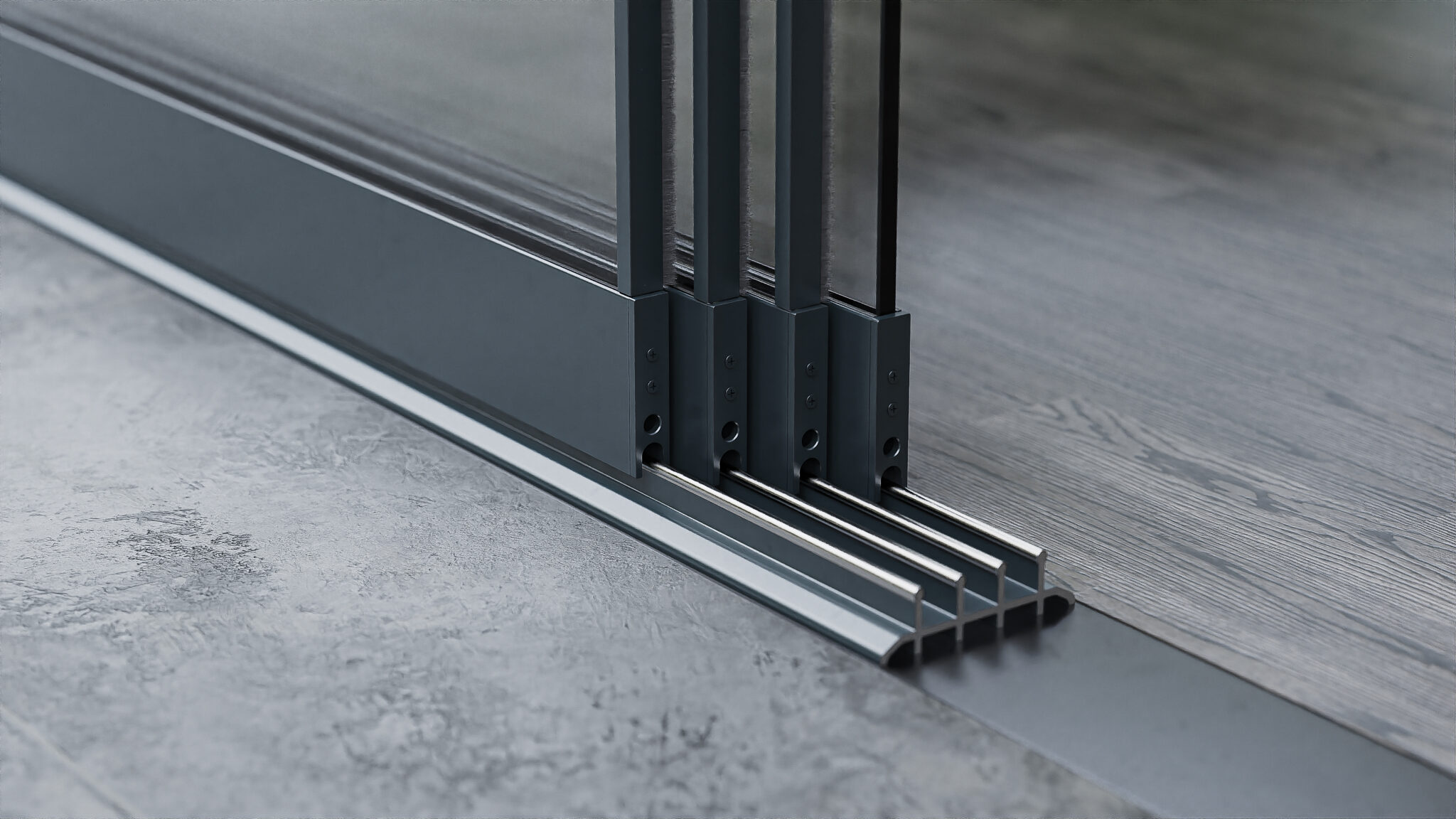 4-rail steellook detail